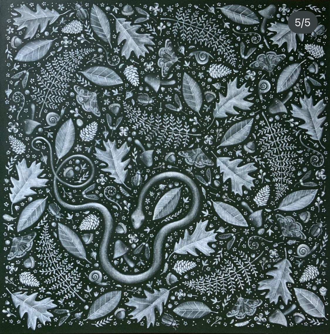 Forest Magic! Emerald Forest Original Painting