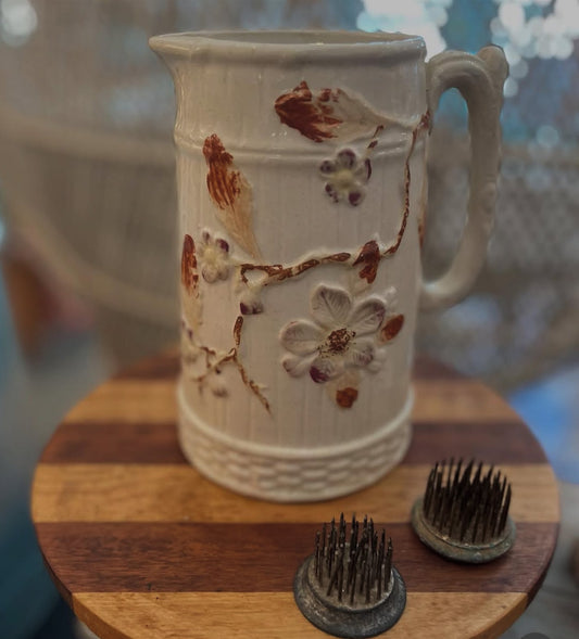 Antique Majolica Pitcher from England