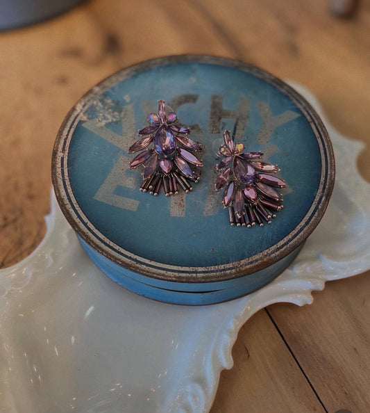 Lavender Shimmer Earrings