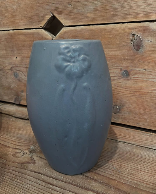 Vintage Zanesville Periwinkle Vase