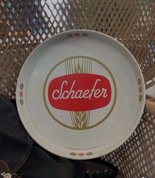 Vintage Schaefer Beer Tray