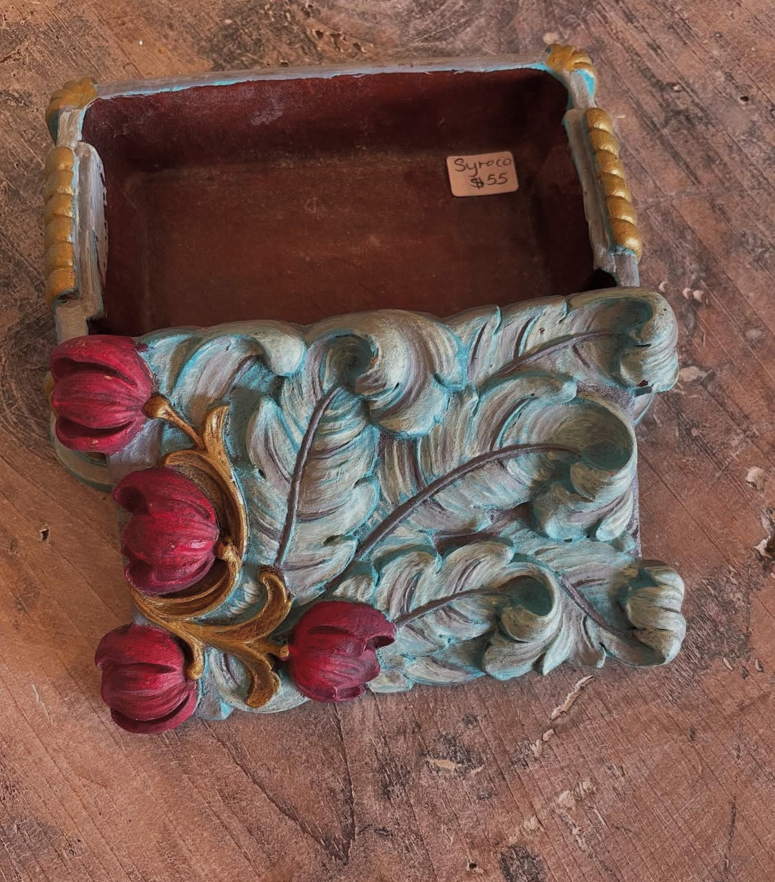 Syroco Vintage Jewelry Box