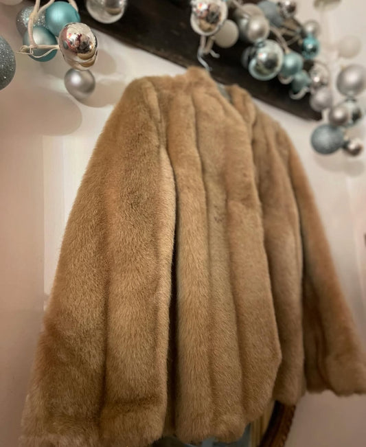 Vintage Faux Fur Coat